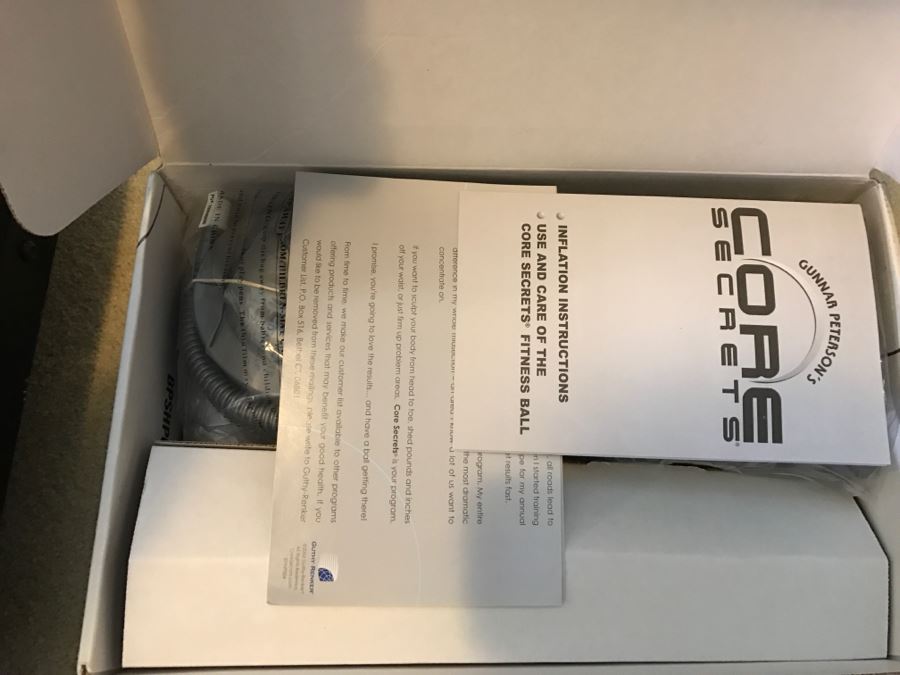 Various Workout Equipment Including New Core Ball, Treadmill And Pro-Form Cardio Cross Trainer 650 [Photo 8]