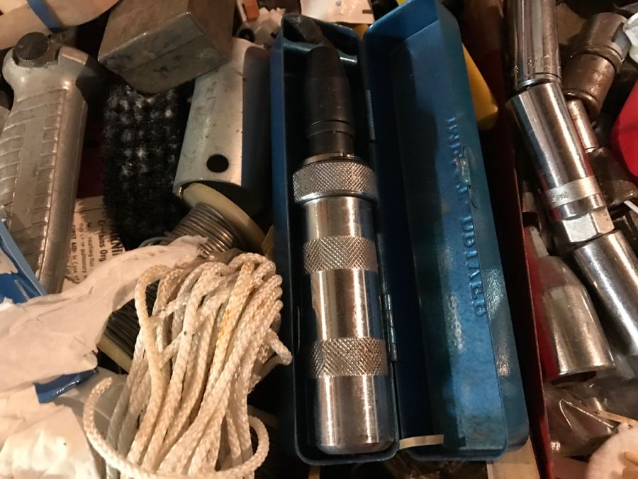 Vintage Craftsman Rolling Toolbox Cabinet LOADED With Tools - See All Photos [Photo 16]