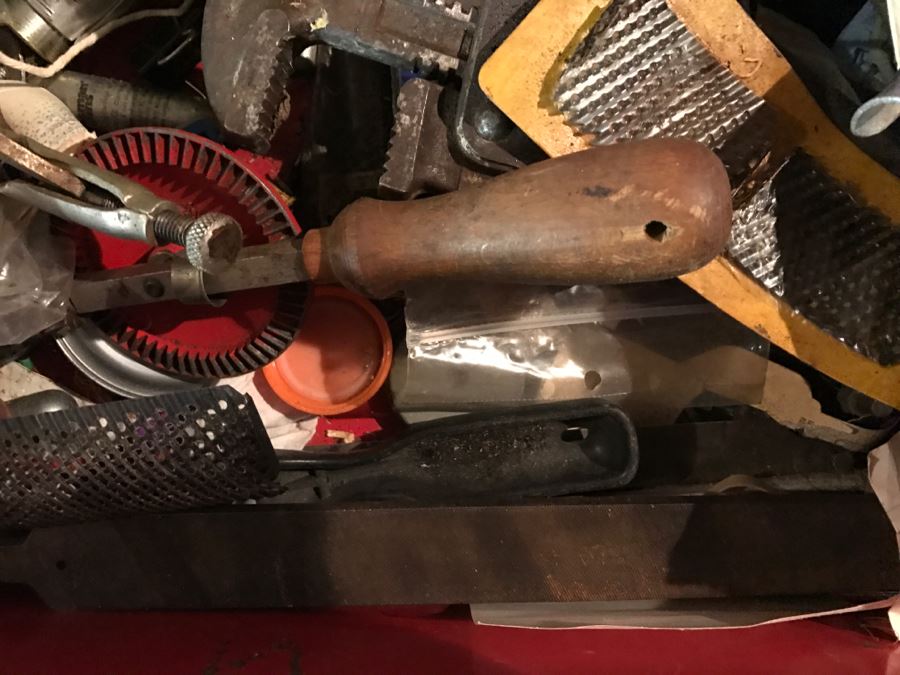 Vintage Craftsman Rolling Toolbox Cabinet LOADED With Tools - See All Photos [Photo 42]