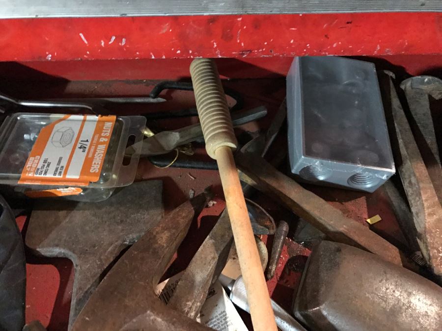 Vintage Craftsman Rolling Toolbox Cabinet LOADED With Tools - See All Photos [Photo 30]