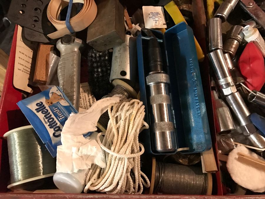 Vintage Craftsman Rolling Toolbox Cabinet LOADED With Tools - See All Photos [Photo 15]