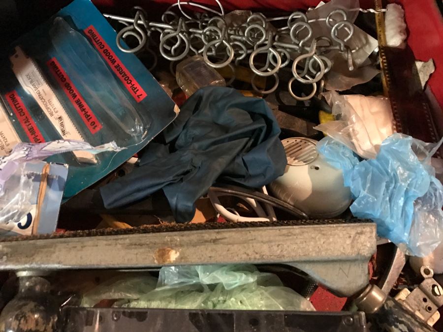 Vintage Craftsman Rolling Toolbox Cabinet LOADED With Tools - See All Photos [Photo 26]