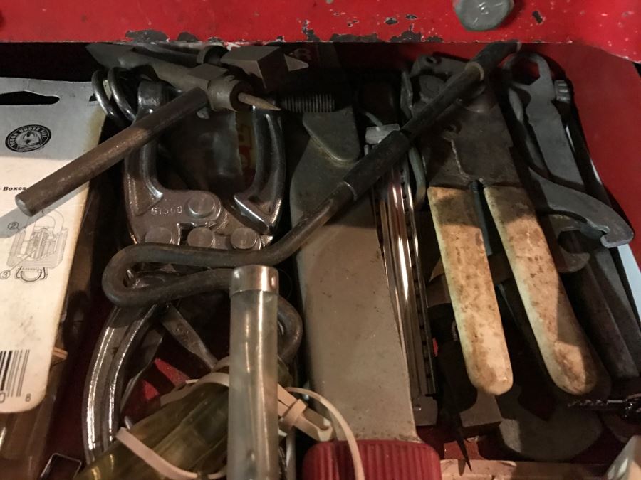 Vintage Craftsman Rolling Toolbox Cabinet LOADED With Tools - See All Photos [Photo 14]