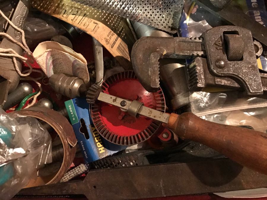 Vintage Craftsman Rolling Toolbox Cabinet LOADED With Tools - See All Photos [Photo 37]