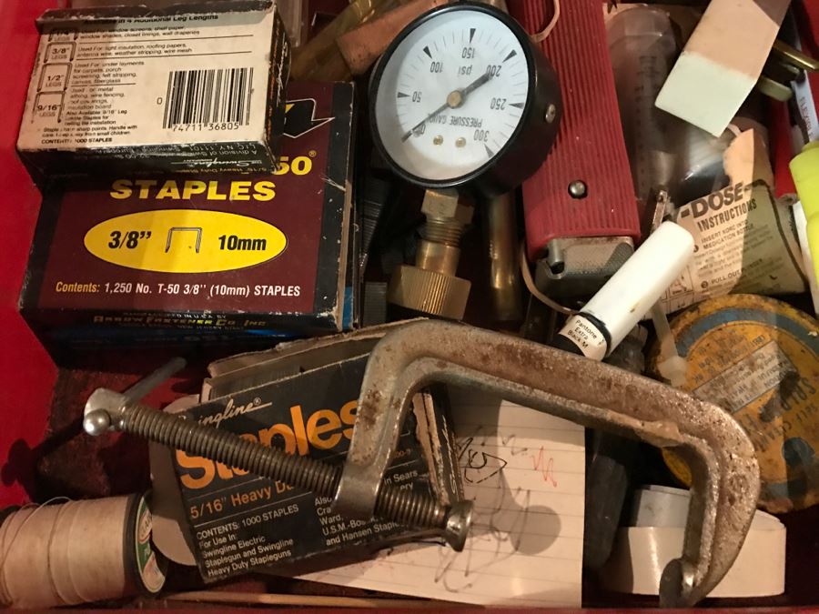 Vintage Craftsman Rolling Toolbox Cabinet LOADED With Tools - See All Photos [Photo 7]