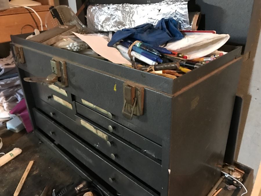 Machinists Tool Box Chest Full Of Tools [Photo 19]