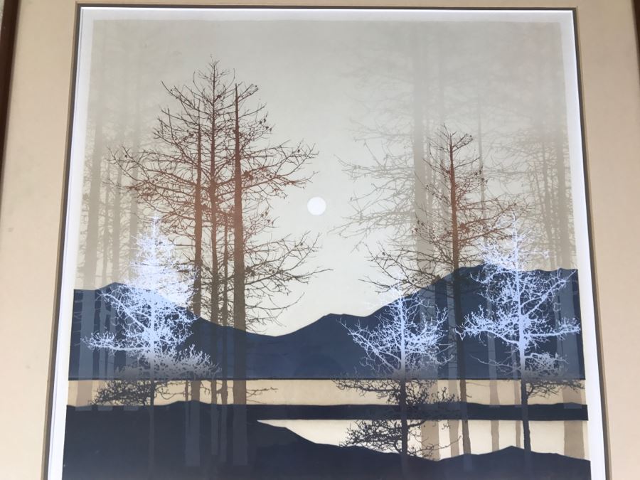 Virgil Thrasher Hand Signed Limited Edition 'West Delta' Serigraph Print Number 199 Of 250 [Photo 6]