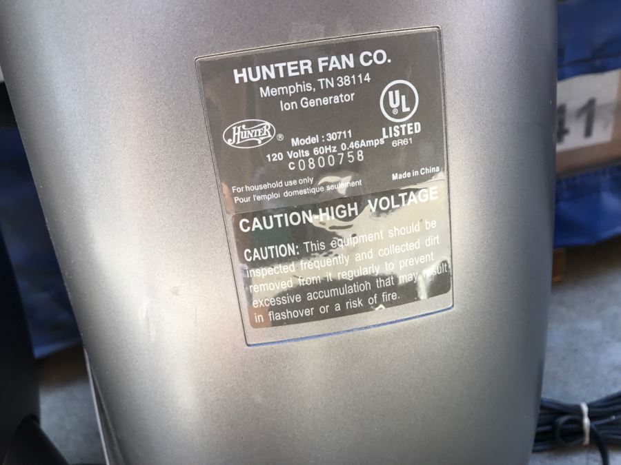 Set Of 6 Hunter And Bionaire Air Cleaners / Ionizers [Photo 11]