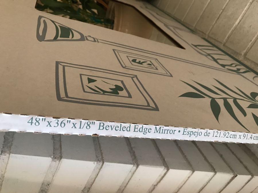 JUST ADDED - Beveled Edge Mirror New [Photo 3]