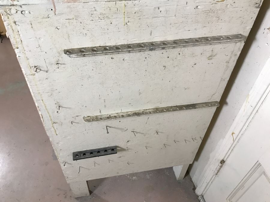 Vintage Workbench Tool Bench With Dunlap Bench Vise And Assorted Tools [Photo 14]