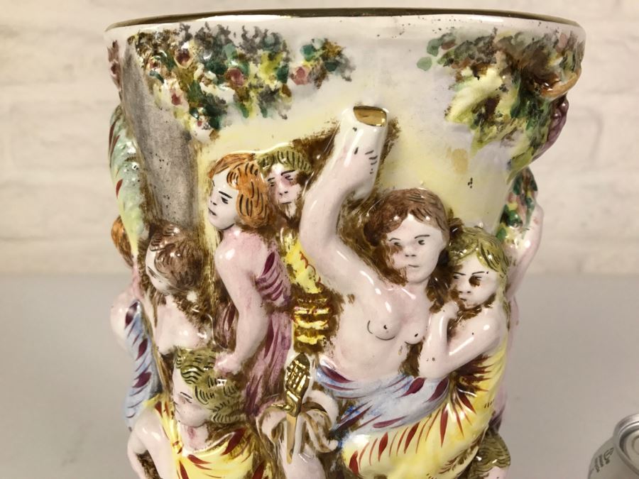 R. Capodimonte Italy M. A. S. Vase [Photo 5]
