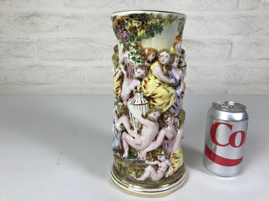 R. Capodimonte Italy M. A. S. Vase [Photo 8]