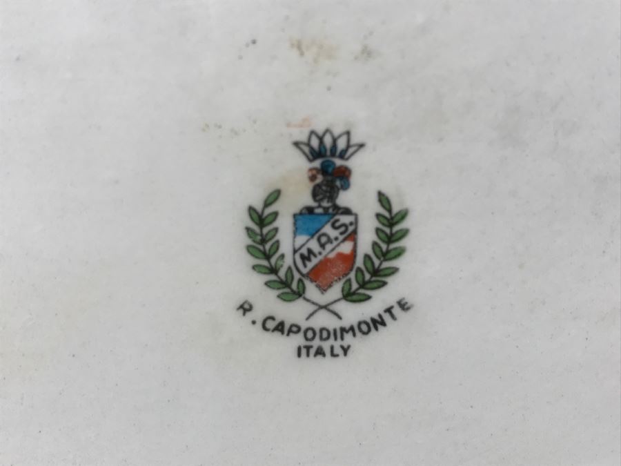 R. Capodimonte Italy M. A. S. Vase [Photo 3]