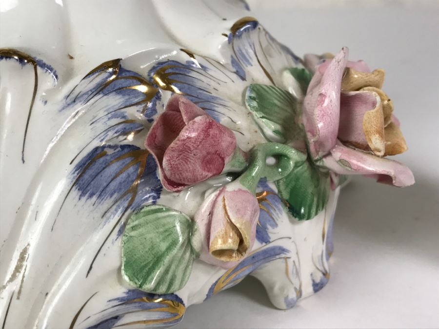 Stunning Large Capodimonte Candelabra [Photo 4]