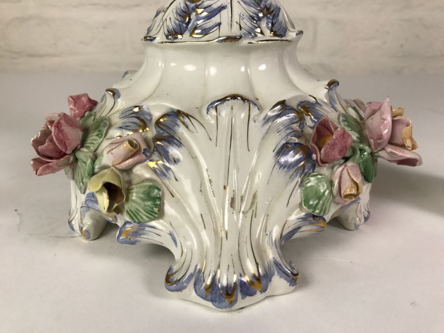 Stunning Large Capodimonte Candelabra [Photo 2]