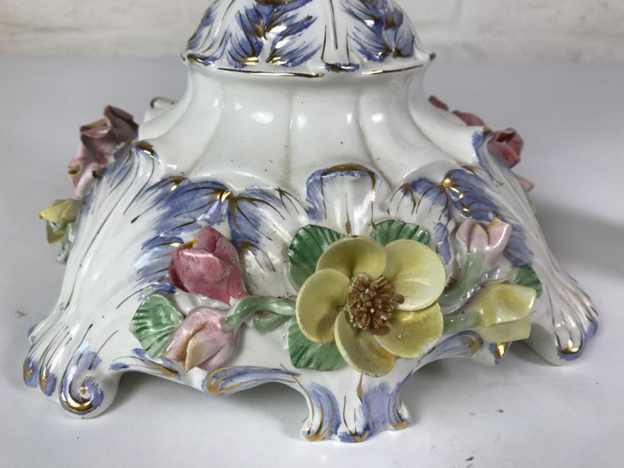 Stunning Large Capodimonte Candelabra [Photo 13]