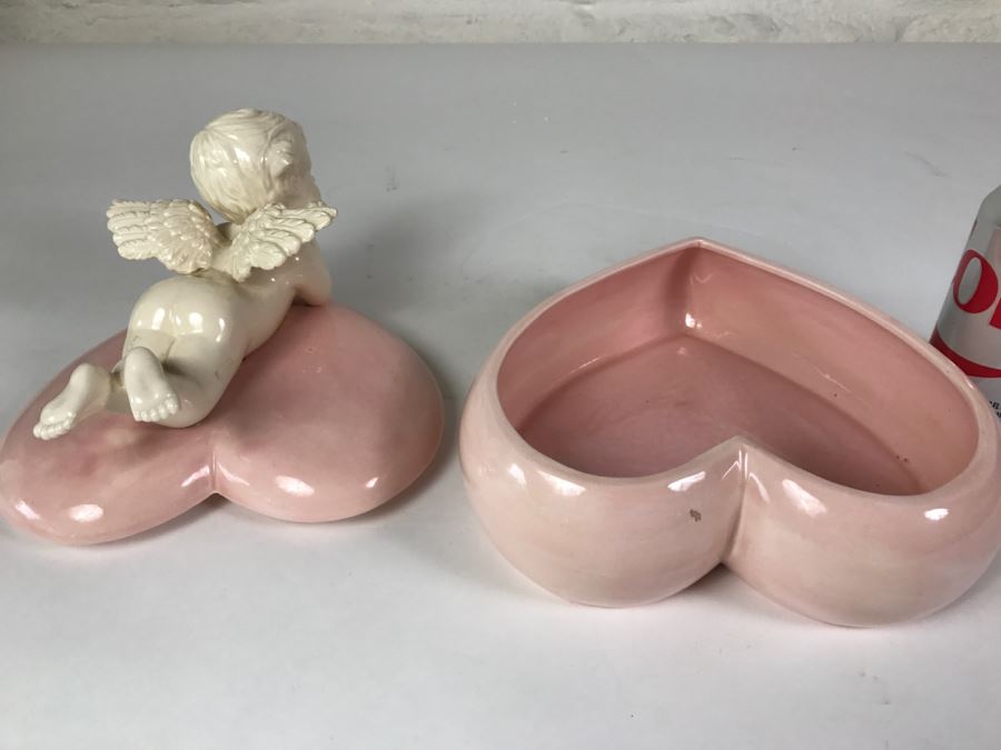 Heart Shaped Box With Cherub On Top [Photo 9]