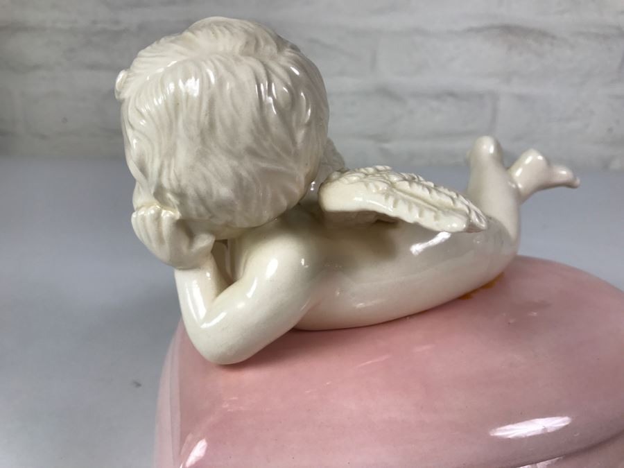 Heart Shaped Box With Cherub On Top [Photo 5]