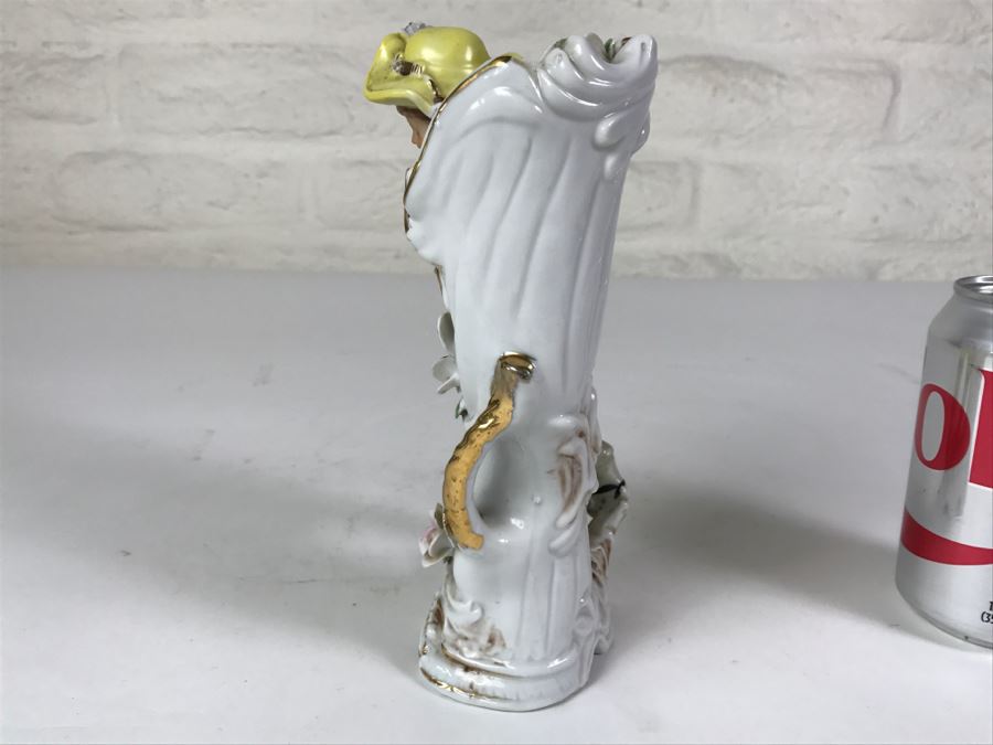 Small Vase Figurine Of Boy Signed Underneath - See Photos For Damage [Photo 9]