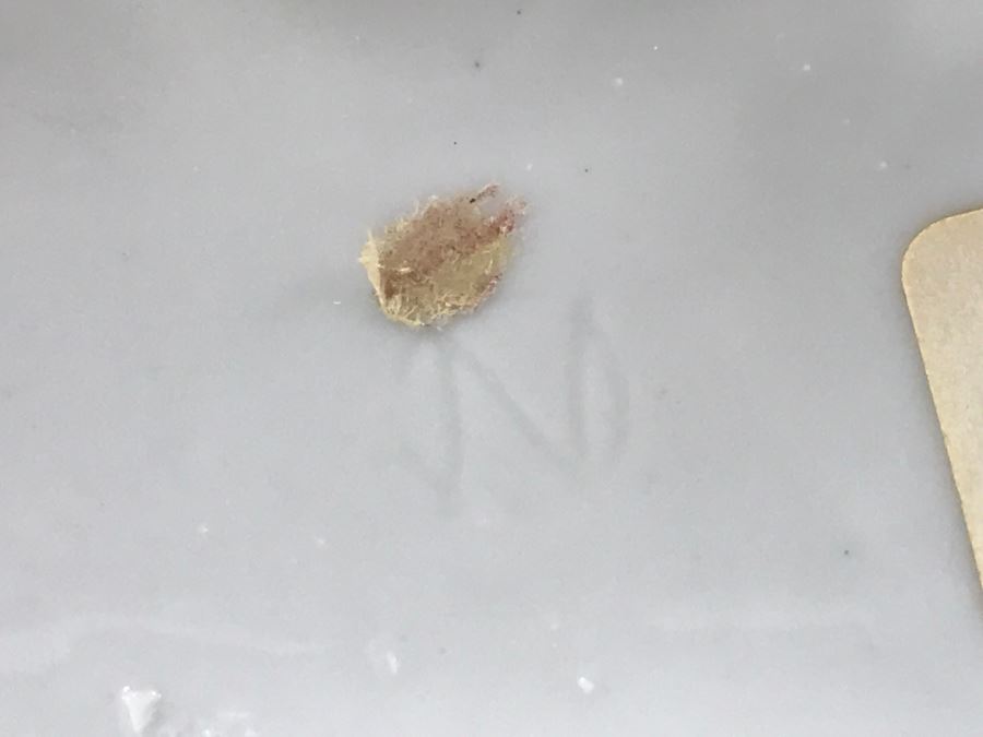 Small Vase Figurine Of Boy Signed Underneath - See Photos For Damage [Photo 12]