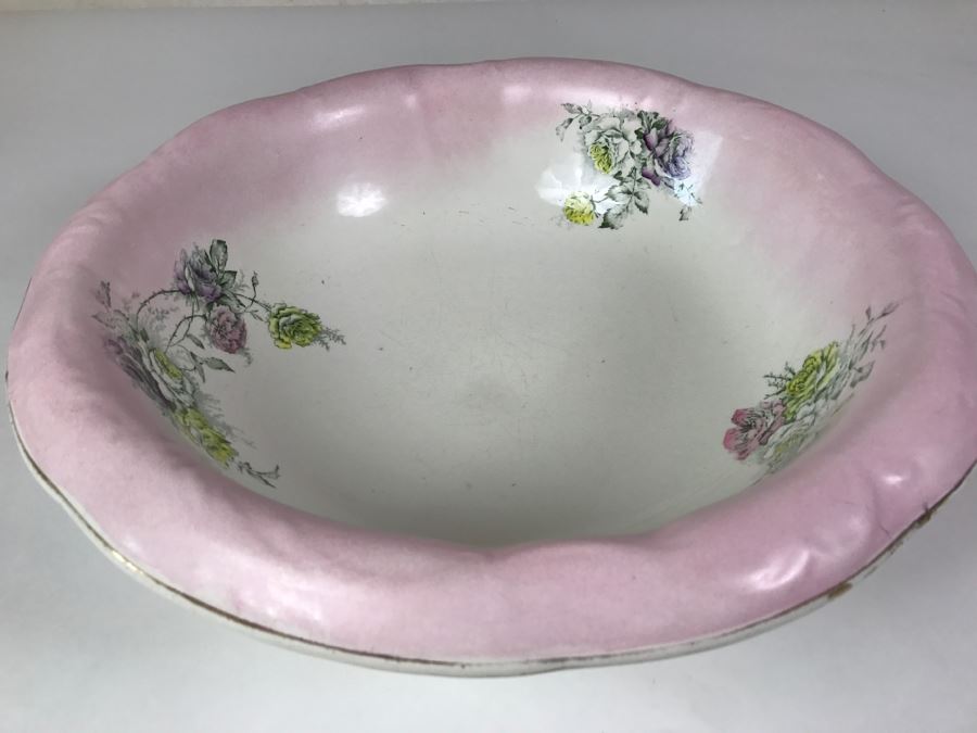 Large Vintage Wash Basin Signed Harvard [Photo 3]