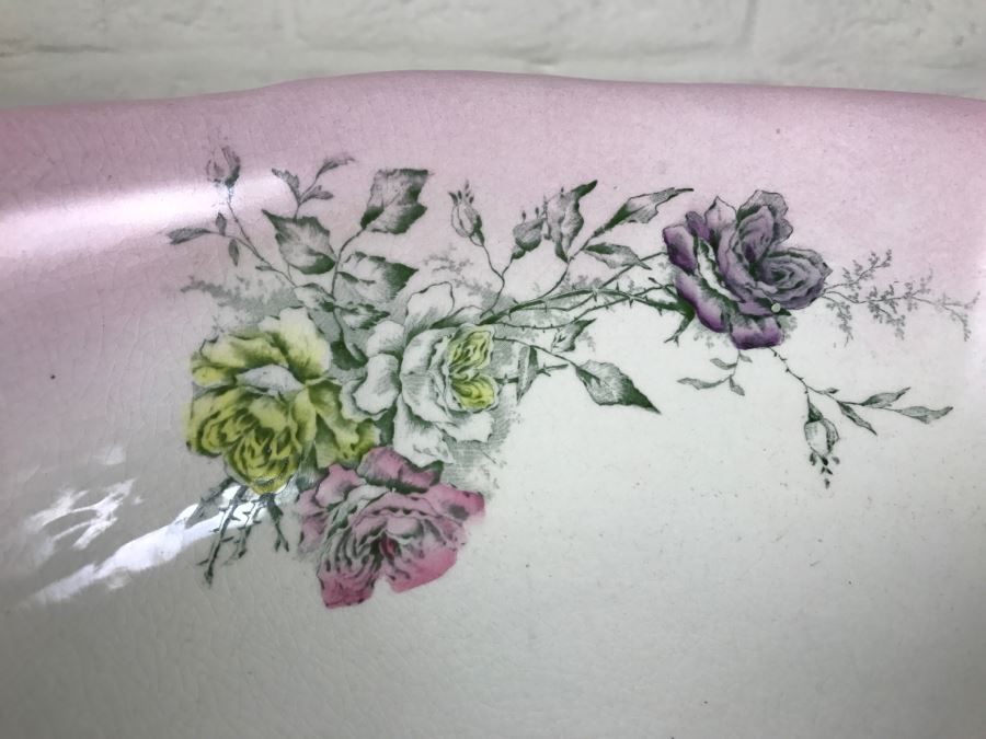 Large Vintage Wash Basin Signed Harvard [Photo 5]