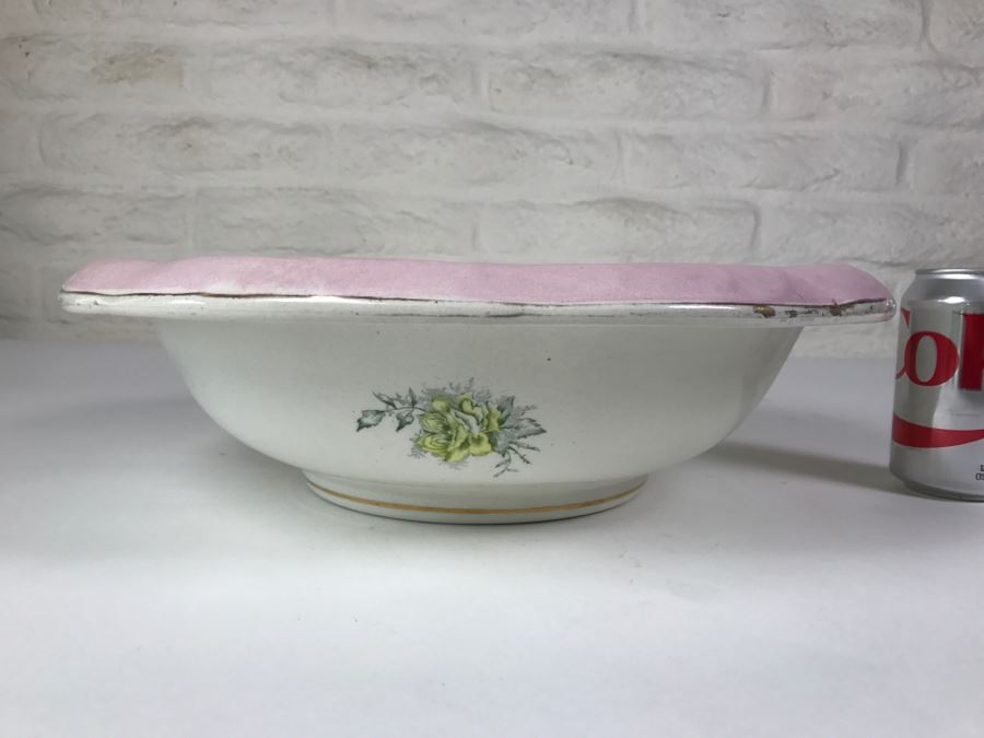 Large Vintage Wash Basin Signed Harvard [Photo 2]
