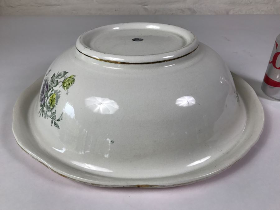 Large Vintage Wash Basin Signed Harvard [Photo 8]