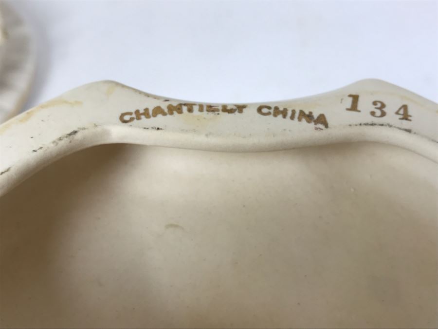 Chantilly China Footed Covered Dish Bowl [Photo 9]
