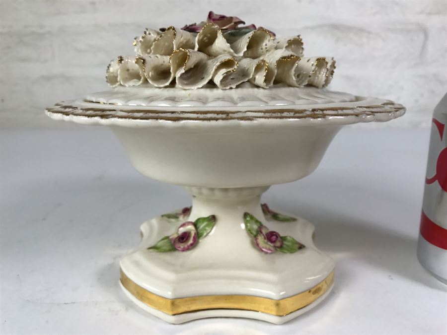 Chantilly China Footed Covered Dish Bowl [Photo 2]