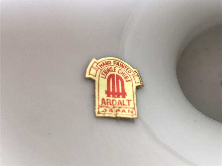 (2) Plates And Covered Footed Bowl Lenwile China Ardalt Japan [Photo 17]