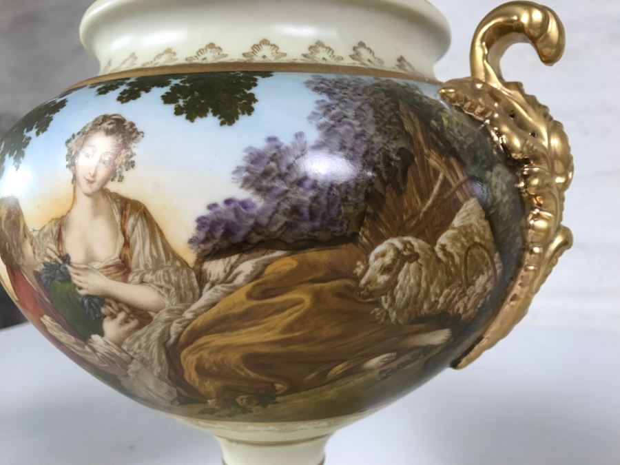 (2) Plates And Covered Footed Bowl Lenwile China Ardalt Japan [Photo 6]