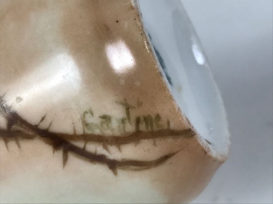 Vintage RS Germany Hand Painted Vase [Photo 7]