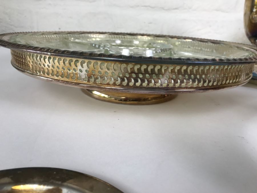 Huge Silverplate Tableware Serving Items Lot [Photo 9]