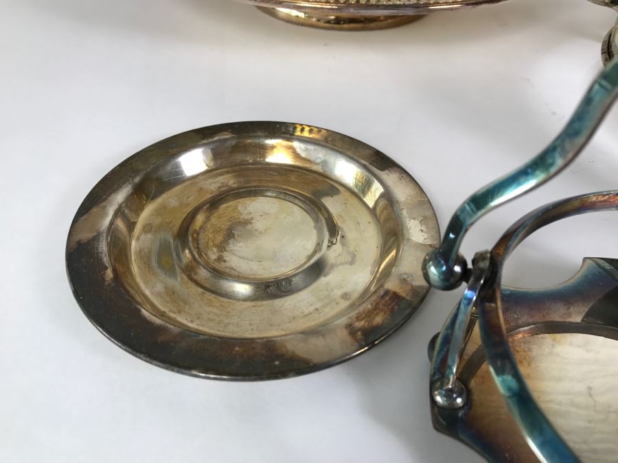 Huge Silverplate Tableware Serving Items Lot [Photo 8]