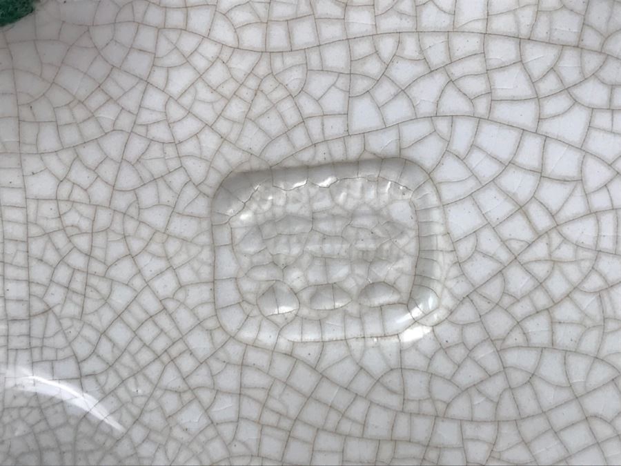 Vintage Hand Painted Porcelain Italian Inkwell Set Shabby Chic [Photo 12]