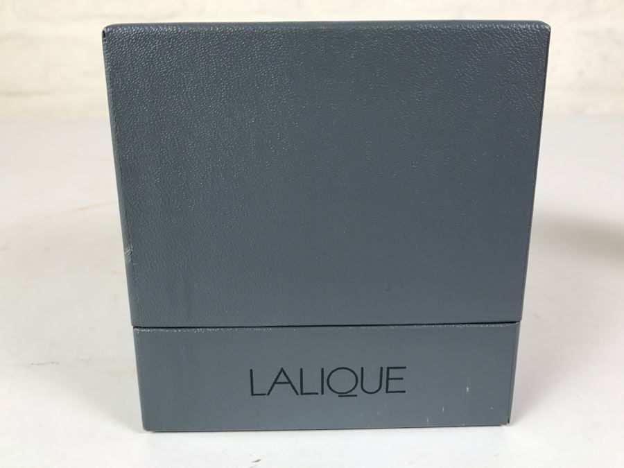 Lalique Lovebirds Pintray Signed With Box [Photo 3]