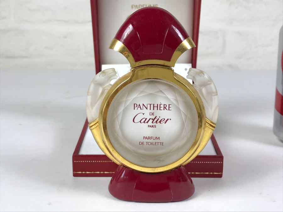 Pathere De Cartier Paris Perfume Bottle Empty With Box [Photo 5]