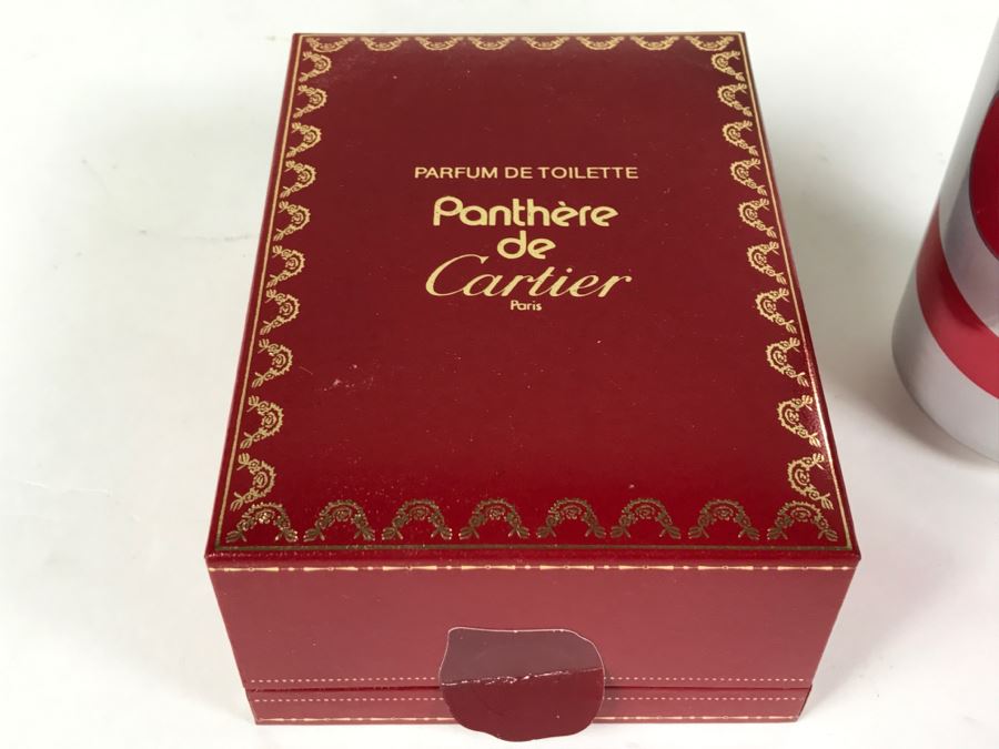 Pathere De Cartier Paris Perfume Bottle Empty With Box [Photo 3]