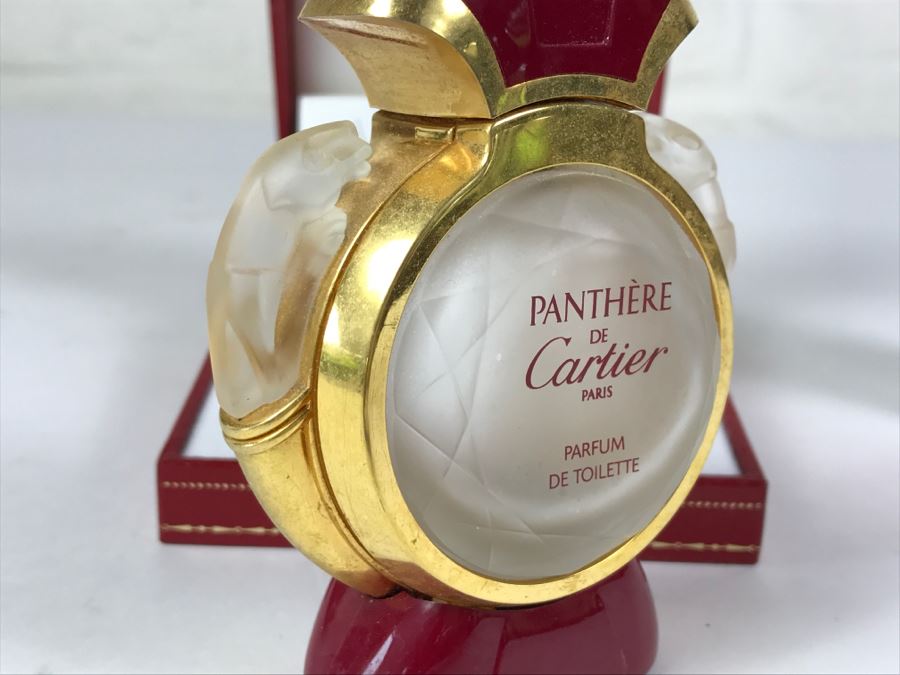 Pathere De Cartier Paris Perfume Bottle Empty With Box [Photo 7]