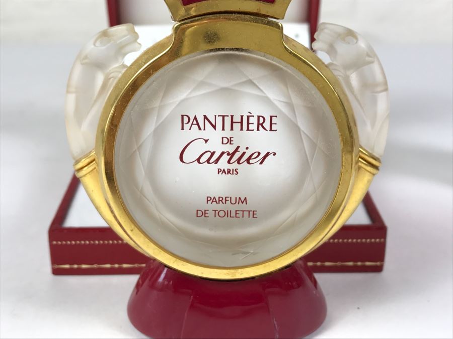 Pathere De Cartier Paris Perfume Bottle Empty With Box [Photo 6]
