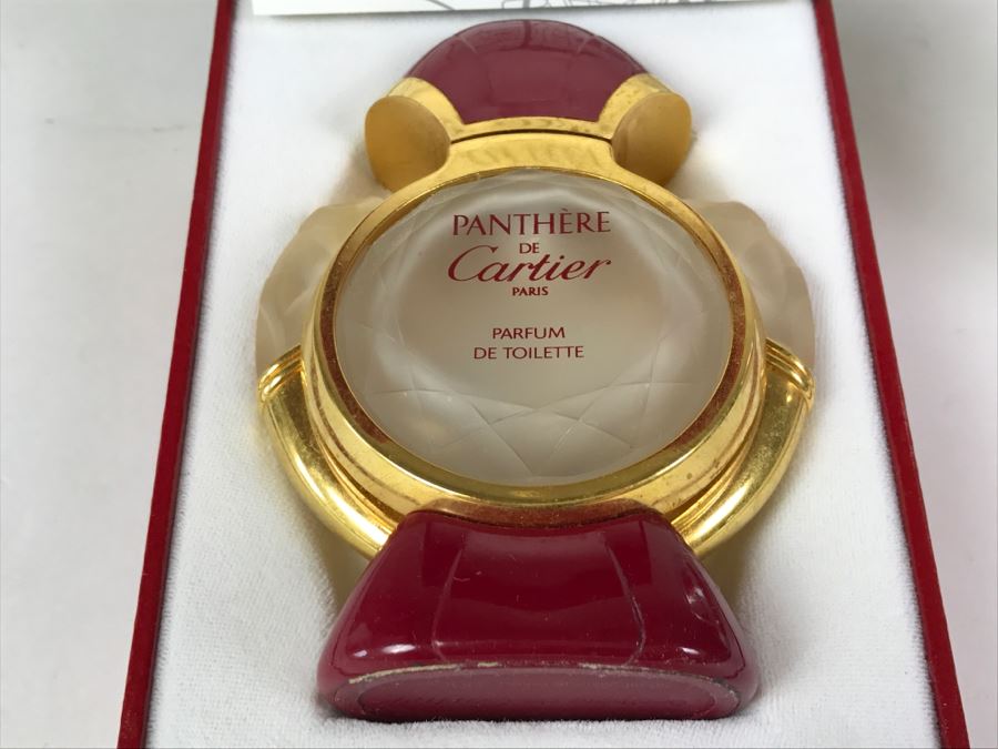 Pathere De Cartier Paris Perfume Bottle Empty With Box [Photo 4]