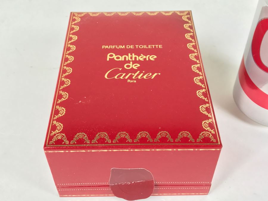 Pathere De Cartier Paris Perfume Bottle Empty With Box [Photo 2]