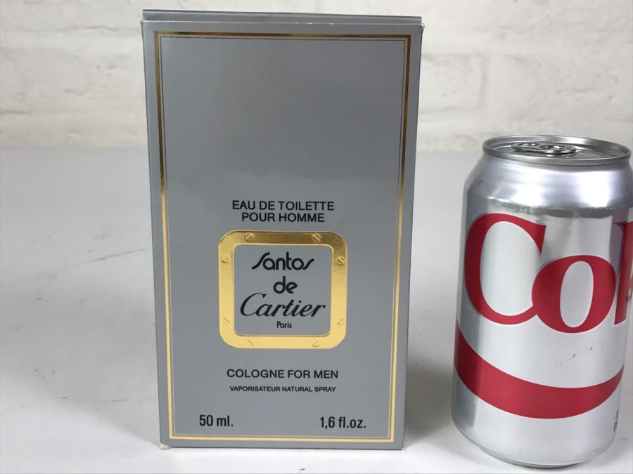 Santos De Cartier Paris Cologne Spray For Men New In Sealed Box [Photo 3]