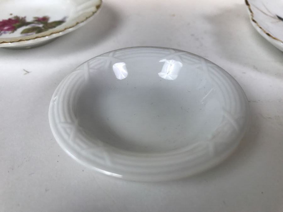 Porcelain Basket Made In Spain + Plate Collection [Photo 7]