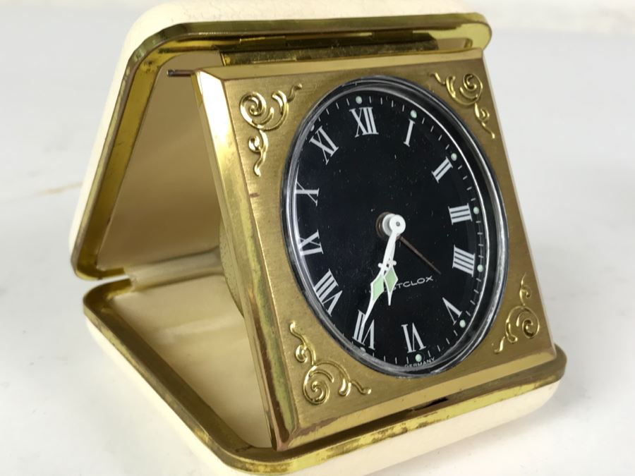 Vintage Portable Westclox Clock Germany