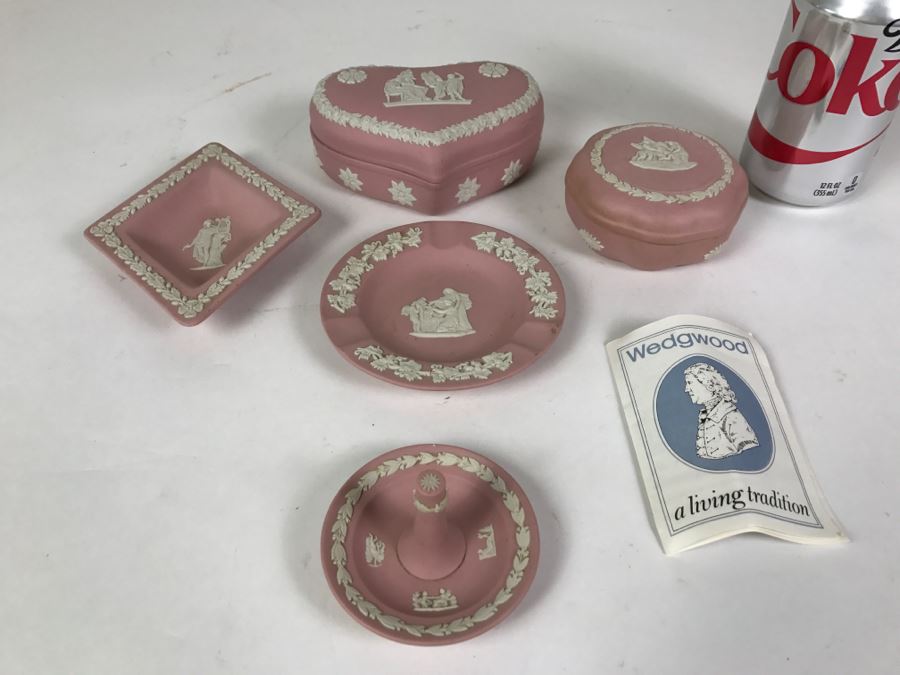 Collection Of Pink Wedgwood England [Photo 1]