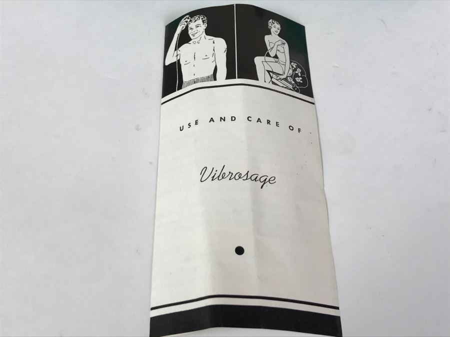 Vintage Vibrosage Lime Green Like New In Original Box Aids Health And Beauty [Photo 6]