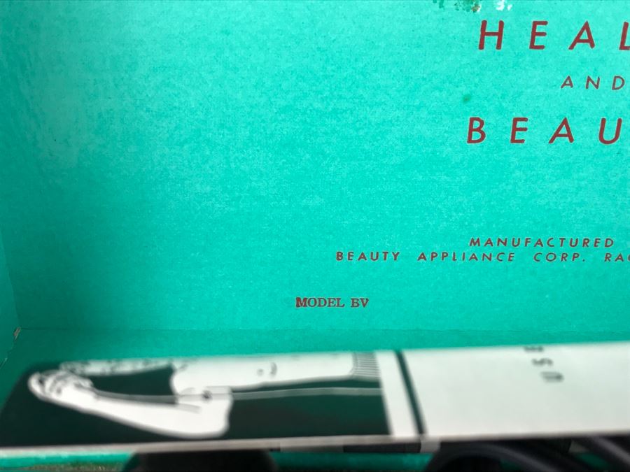 Vintage Vibrosage Lime Green Like New In Original Box Aids Health And Beauty [Photo 5]