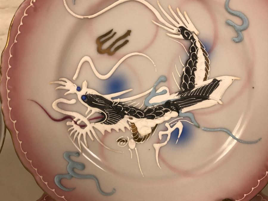 Japanese Dragonware Moriage Tea Service ~ 22 Pieces [Photo 22]